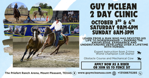 Fence Sitting Guy McLean Clinic- Texas